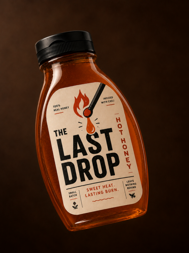 Hot Honey bottle by EMBACY