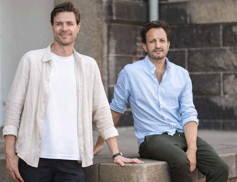 CEO and Founder Peter Søndergaard and Benjamin Vossough