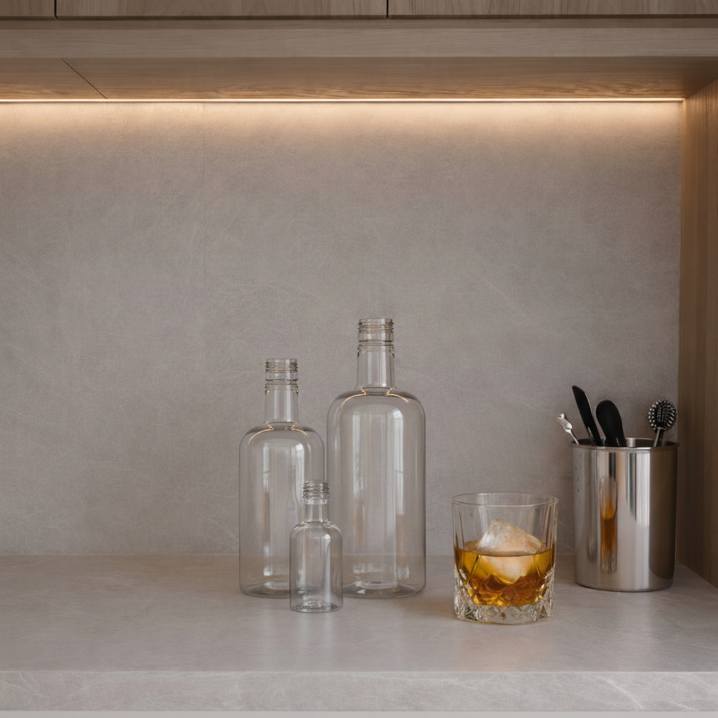 derby bottle for alcohol and spirits
