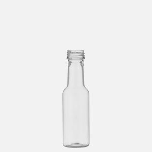 12 oz. Clear PET Tall Water Bottle with 28mm PCO Neck (Cap Sold