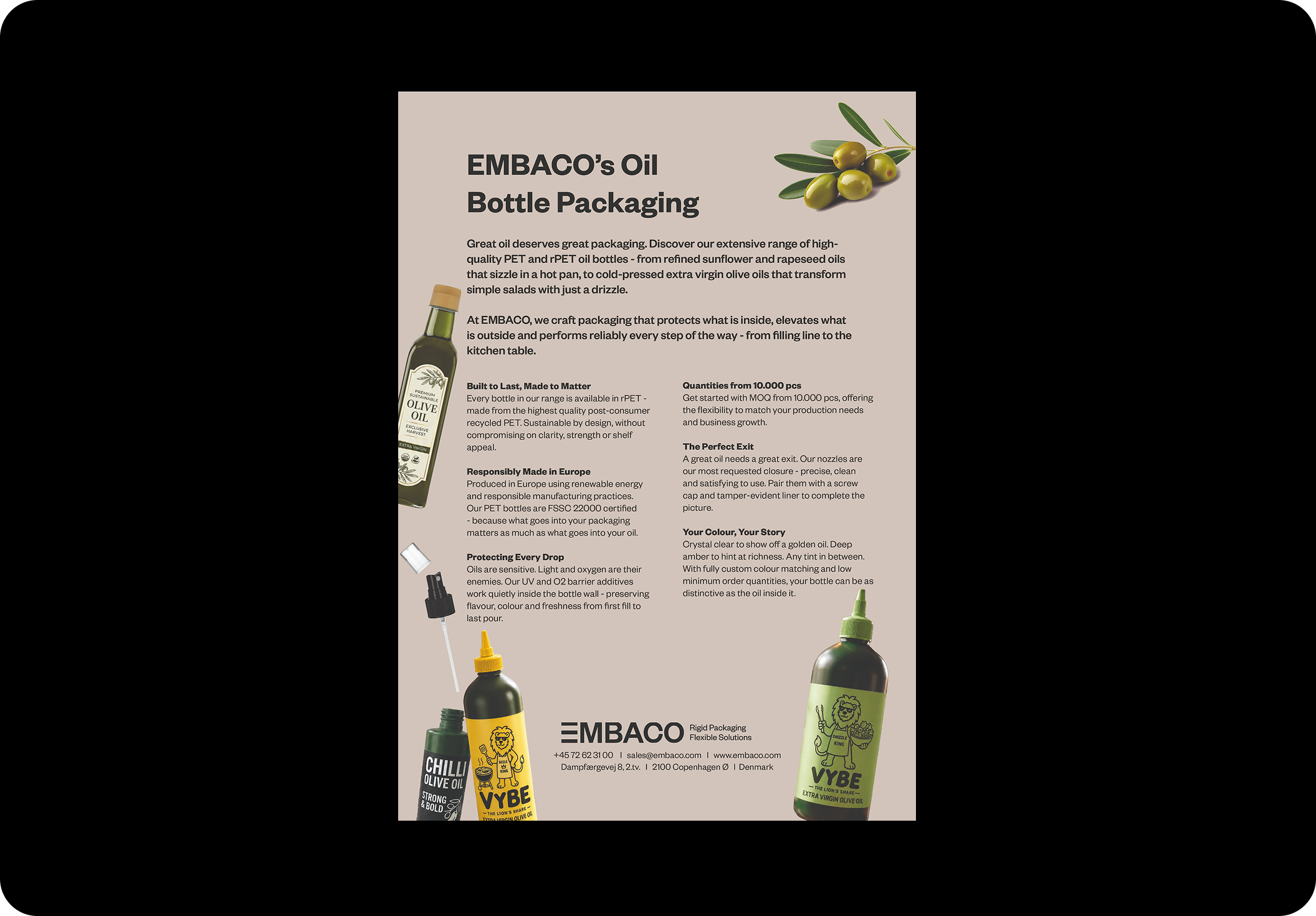 EMBACO Oil spot