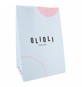 OliOli custom branded takeaway bag