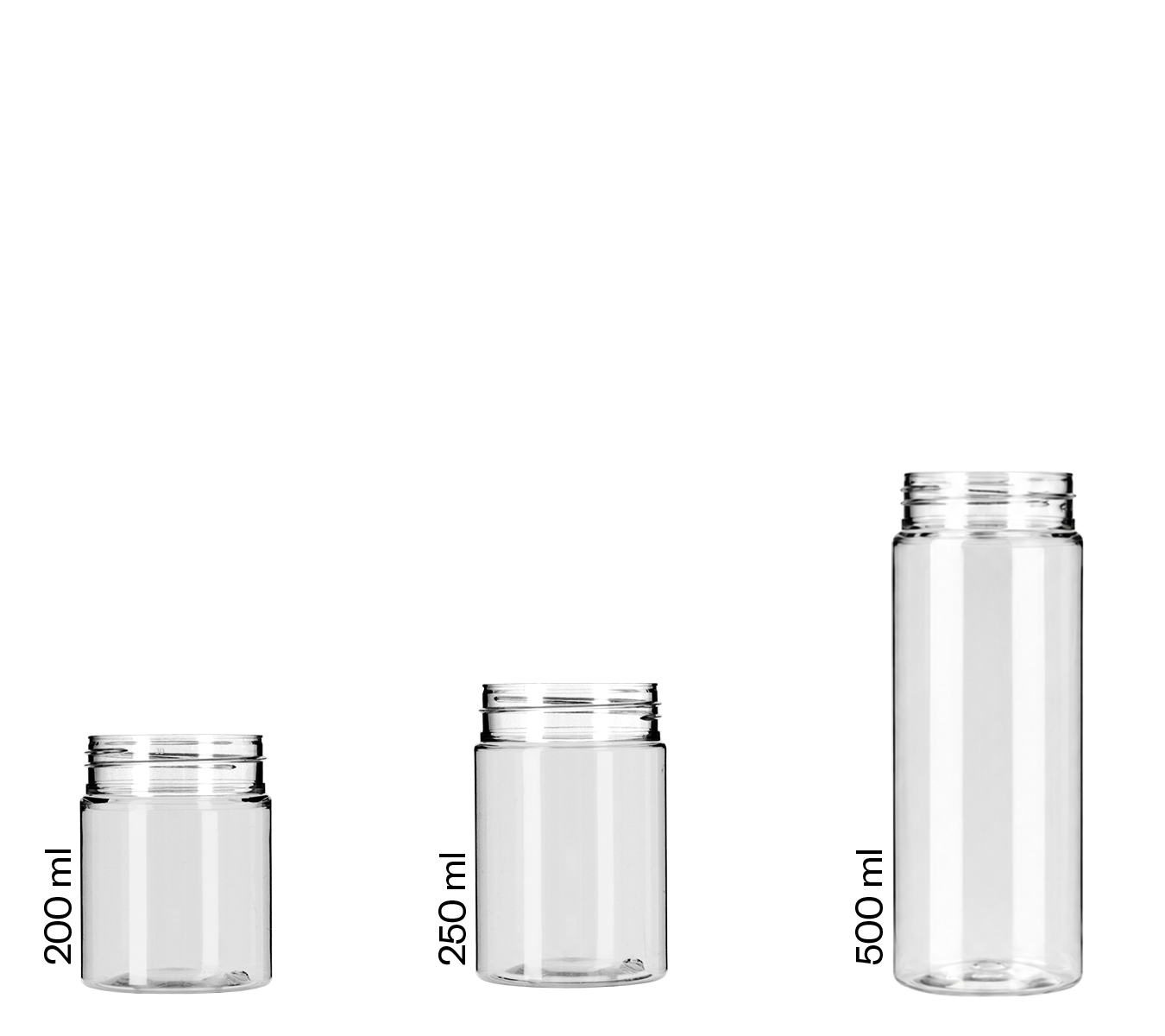EMBACO Round Spice PET Jars