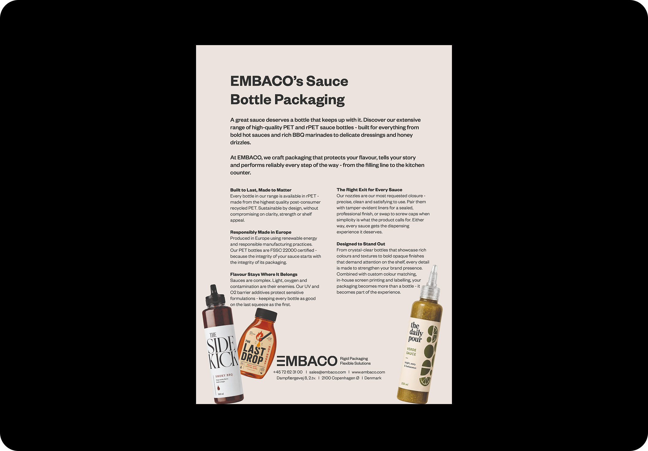 EMBACO Sauce spot