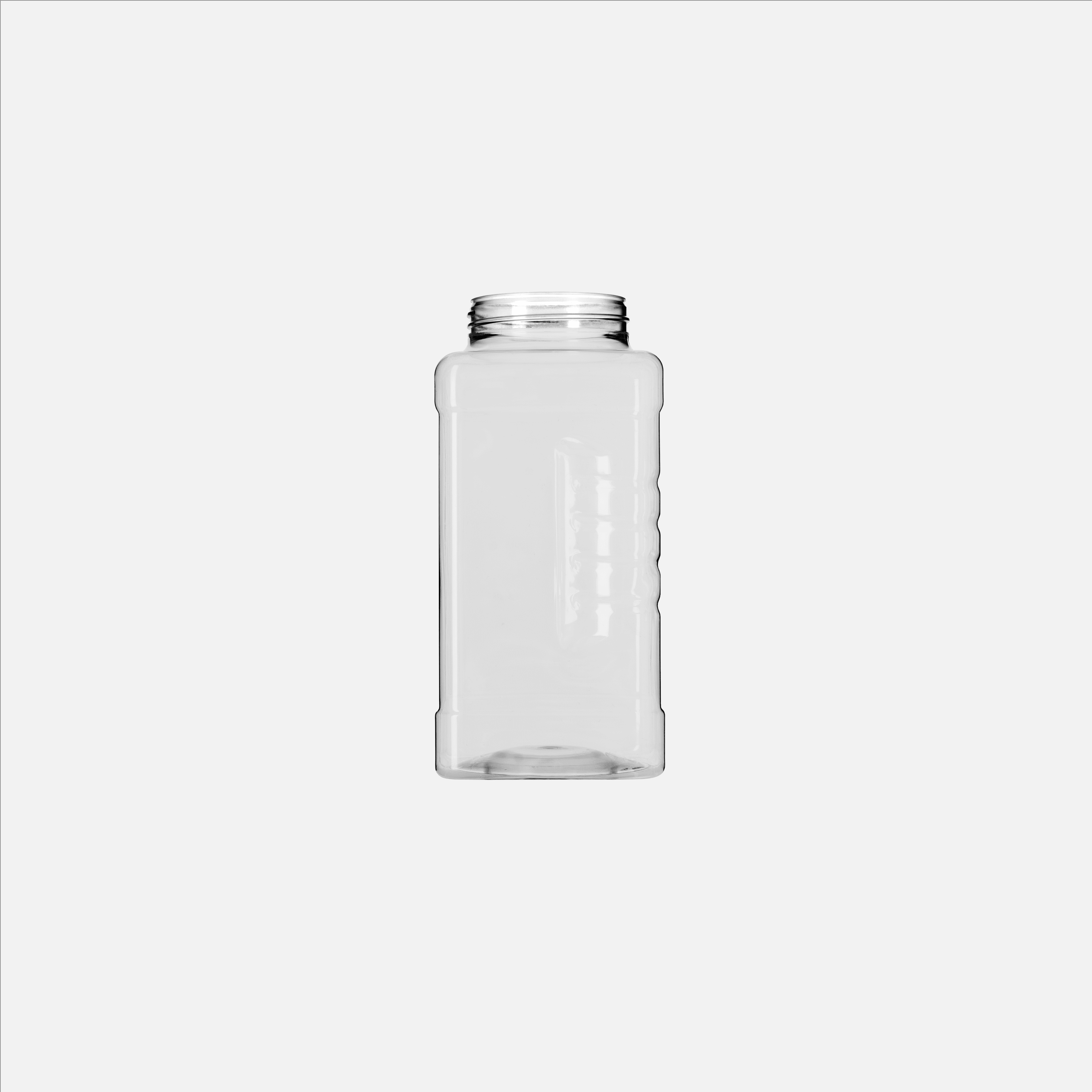 Square Spice Jar 1000 Gray