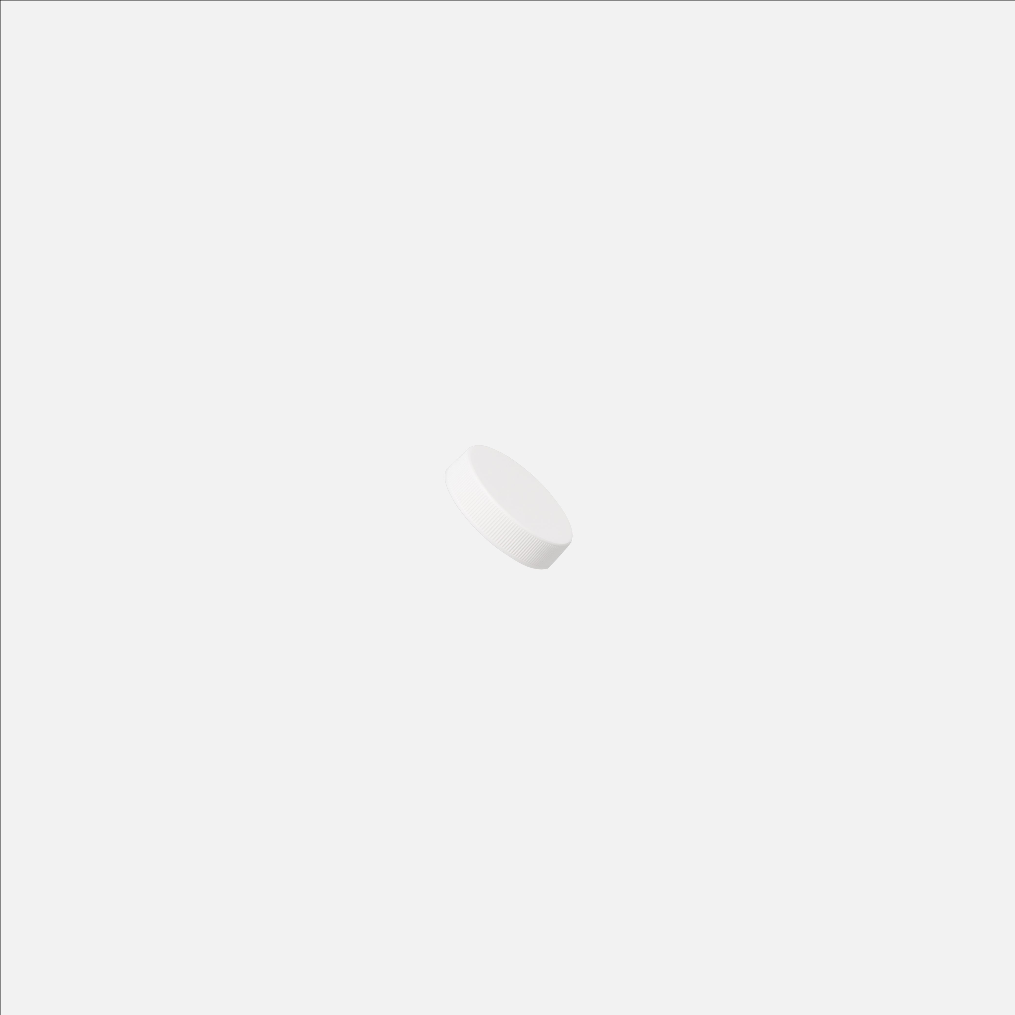 White Glossy Ribbed_Gray