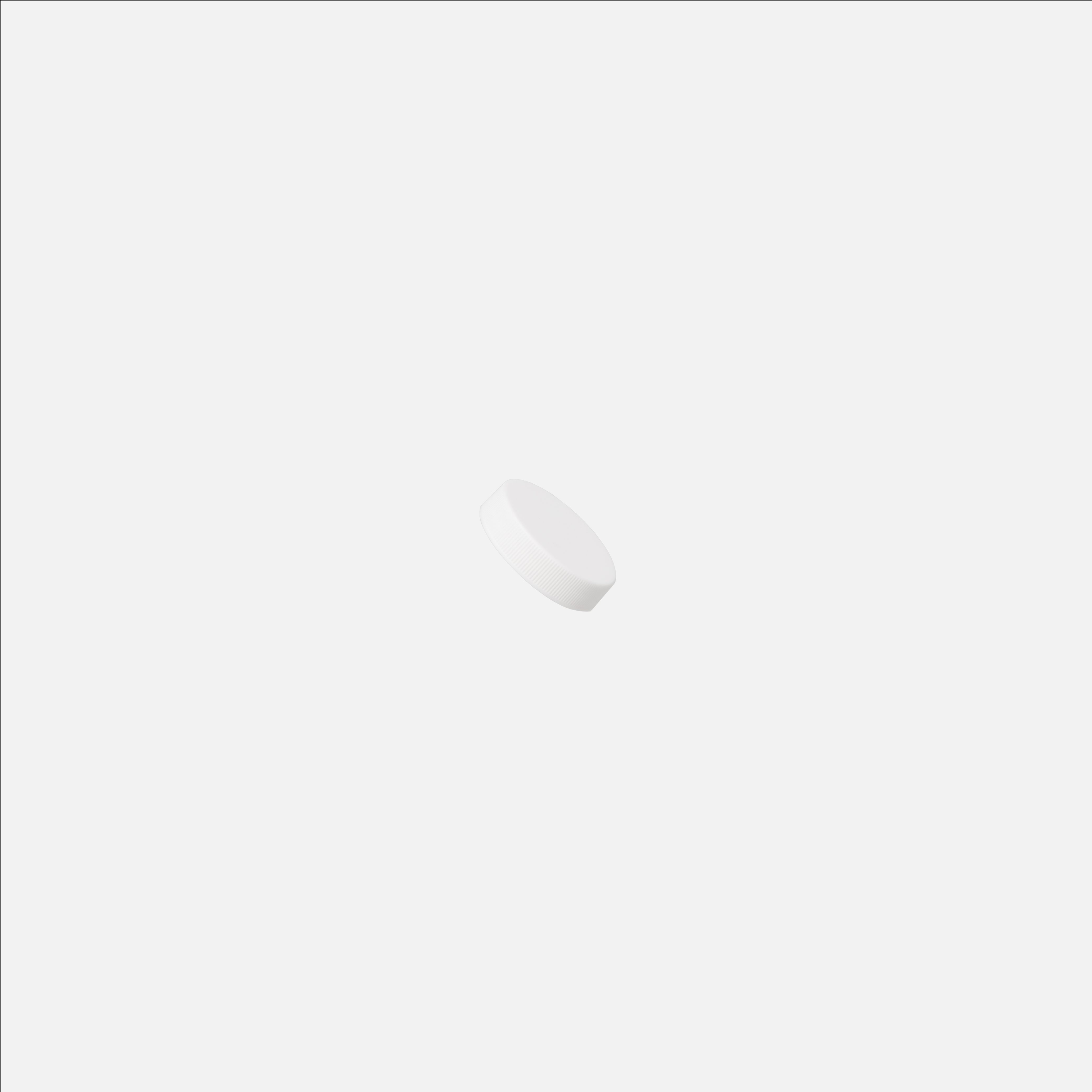 White Matt Ribbed_Gray