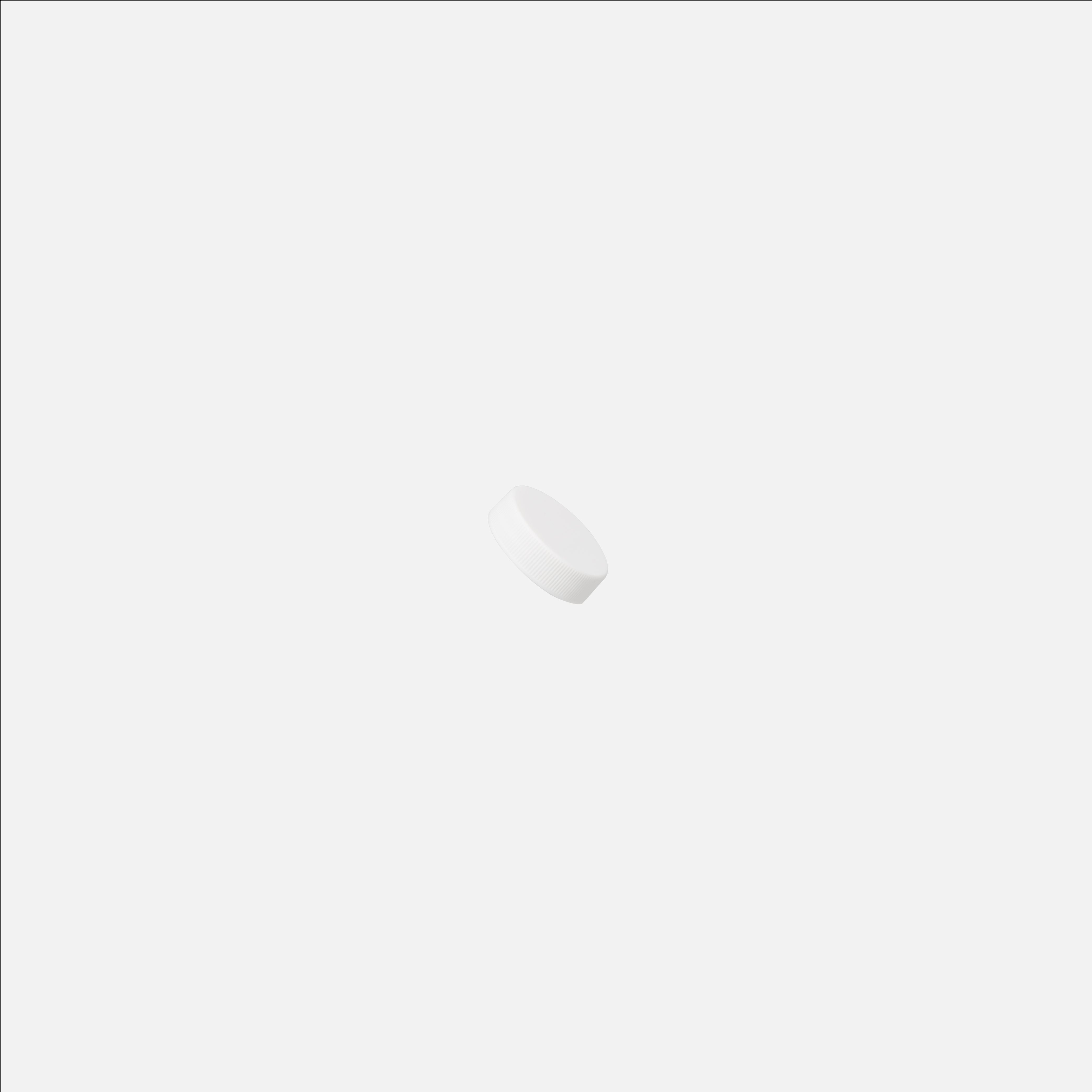 White Matt Ribbed_Gray