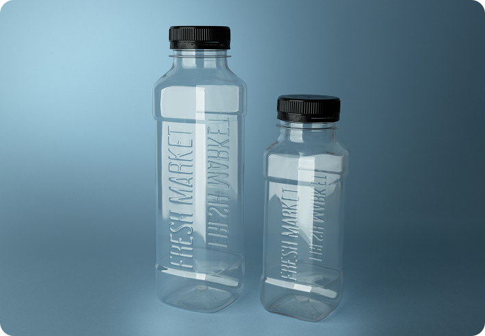 EMBACO Embossed Bottles