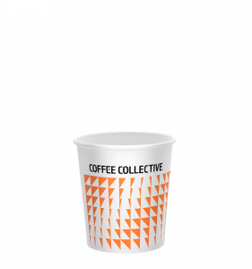 Coffee Collective branded takeaway coffee cup