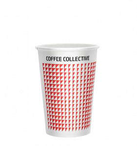 Coffee Collective branded takeaway coffee cup