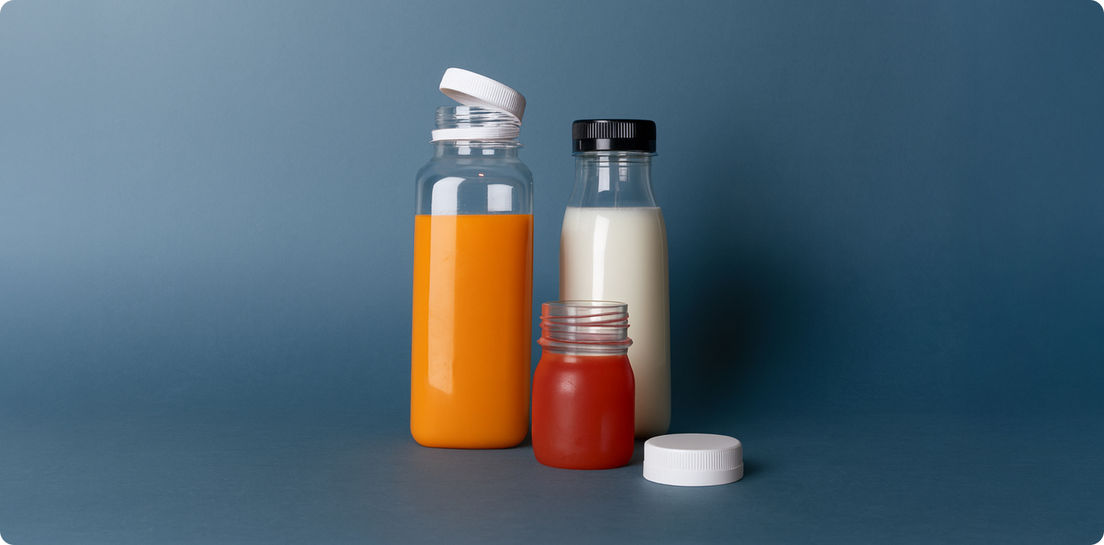 EMBACO Bottles Tethered Caps